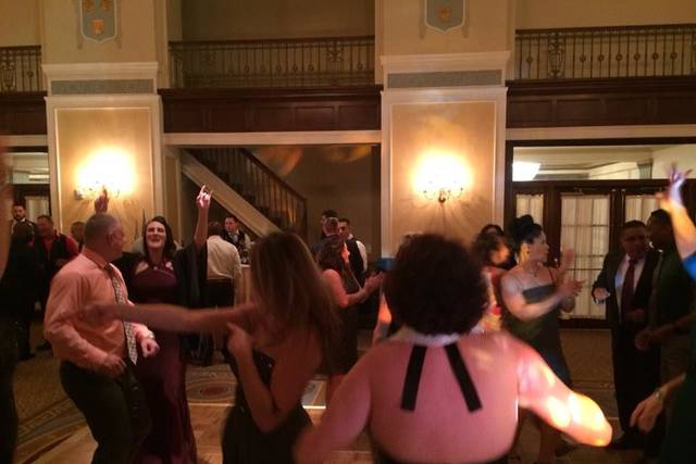 Wedding dance floor