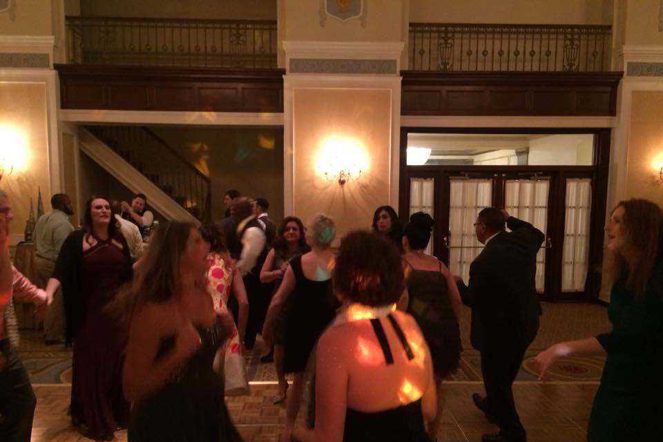 Wedding dance floor