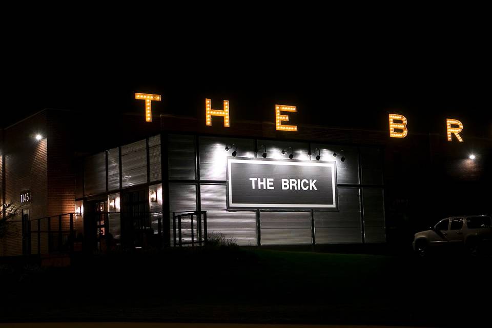 The Brick in lights