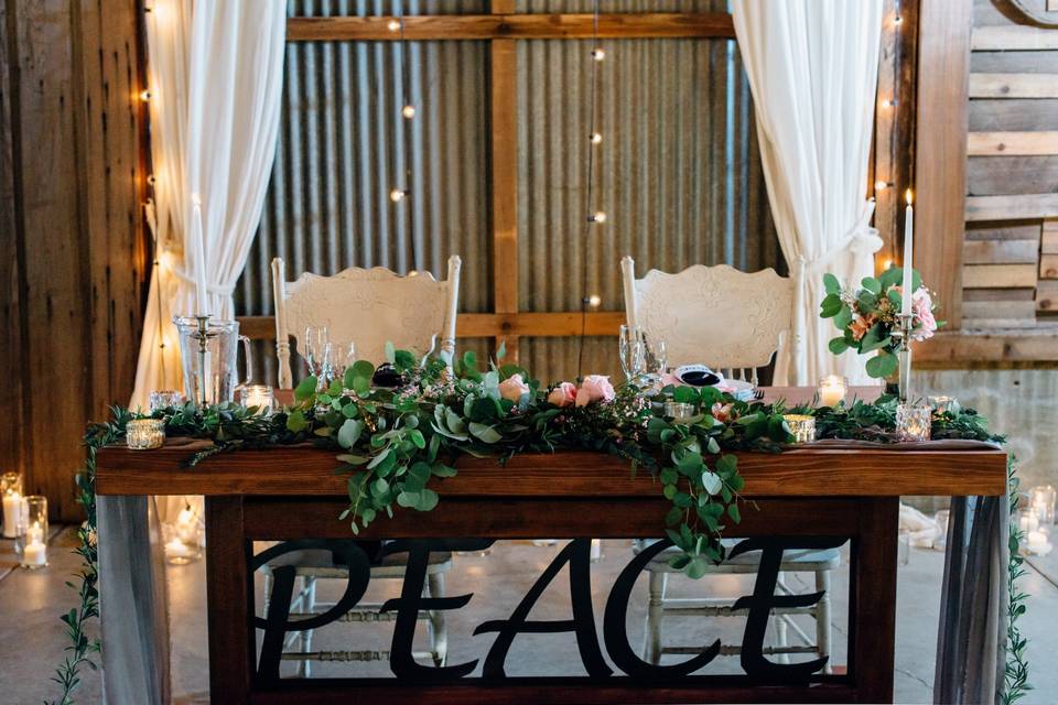 Head table