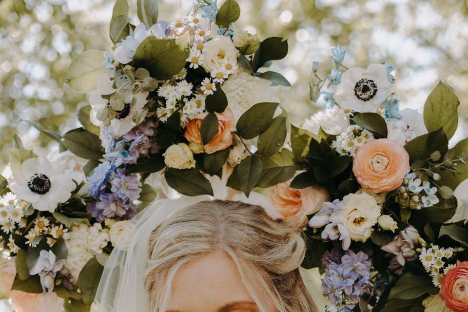 Flower frame - Wedding Wonder