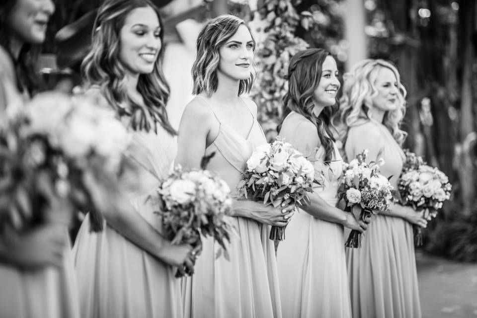 Lovely bridesmaids