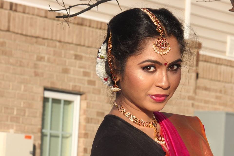 Indian bridal makeup