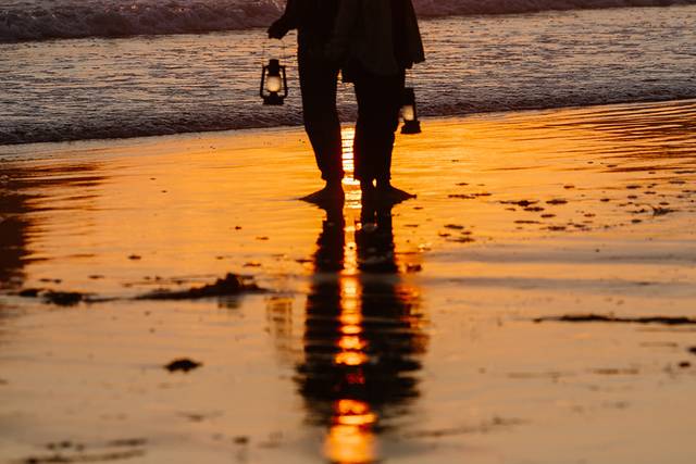 Washington coast sunset