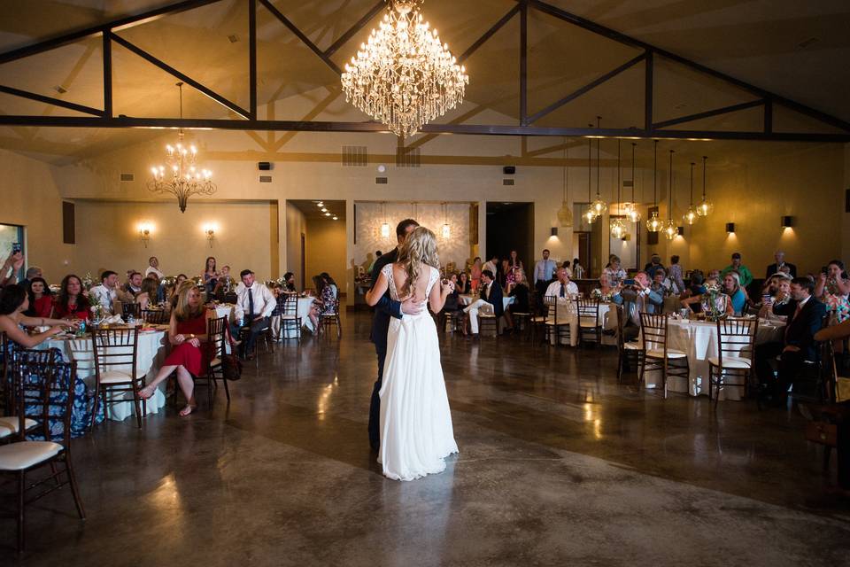 Couple dancing