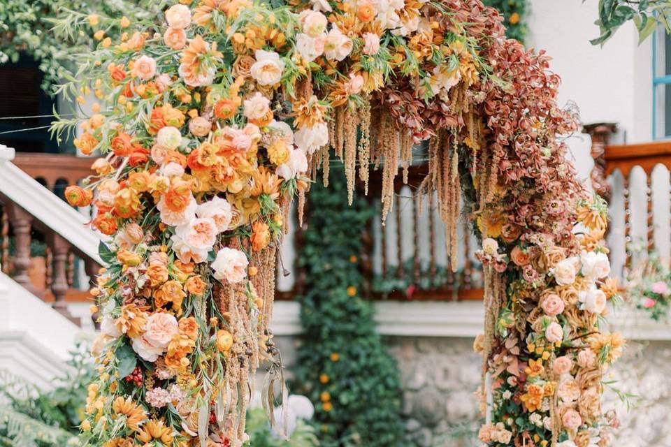 Floral Pergola