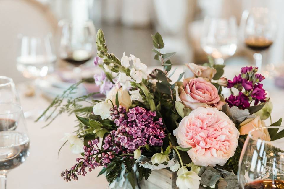 Woodland Box Centerpiece