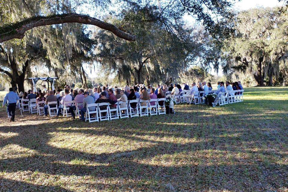 Andalusia Acres ceremony