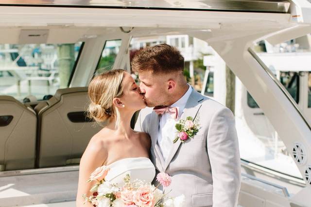 Couple on Boat in Marina