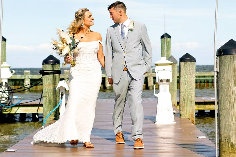 Couple in Marina