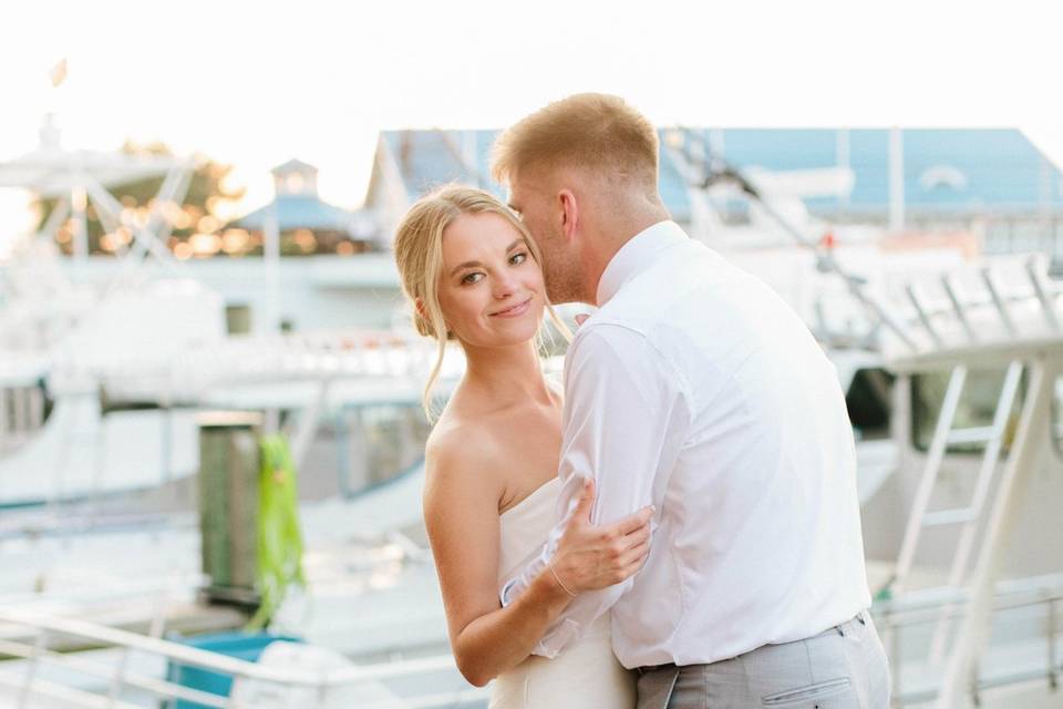 Couple in Marina