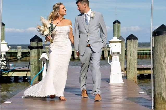Couple on the Dock
