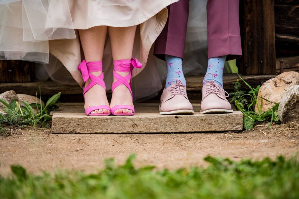 Funky Bride & Groom