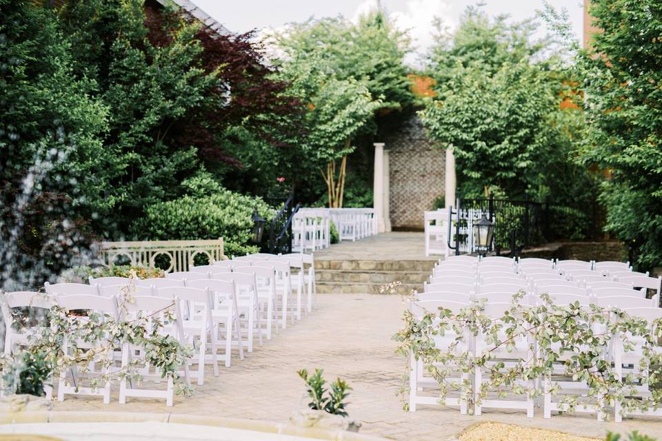 Courtyard ceremony