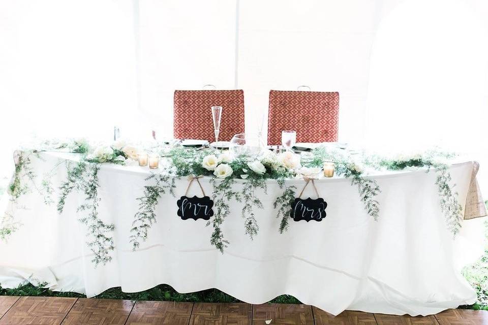 Sweetheart Table