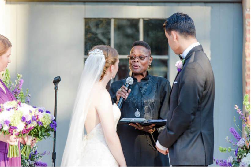 Wedding officiant photo by ?
