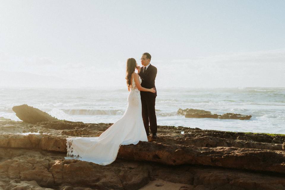 Oahu Beach Elopement