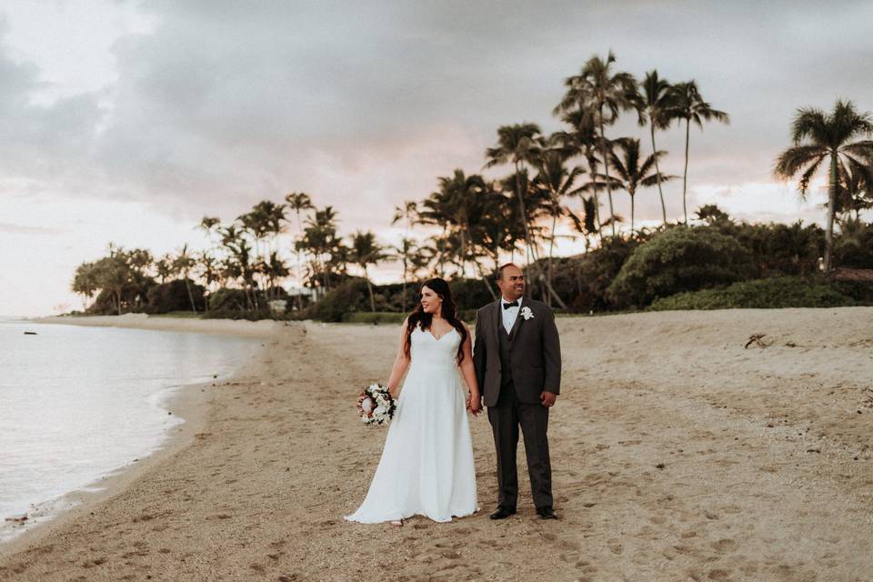 Oahu Beach Elopement