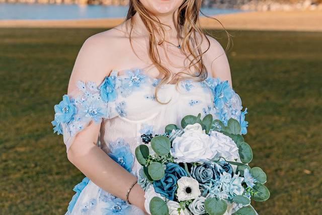 Soft bridal makeup