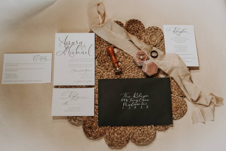 Customizable Invitation Suites