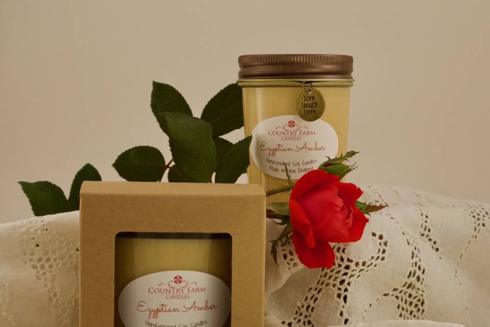 Soy Candles Handmade With Love