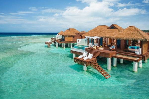 Over water bungalows