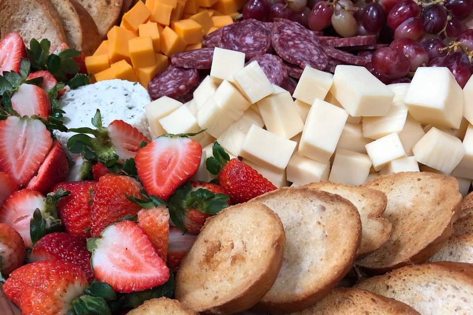 Cheese and charcuterie