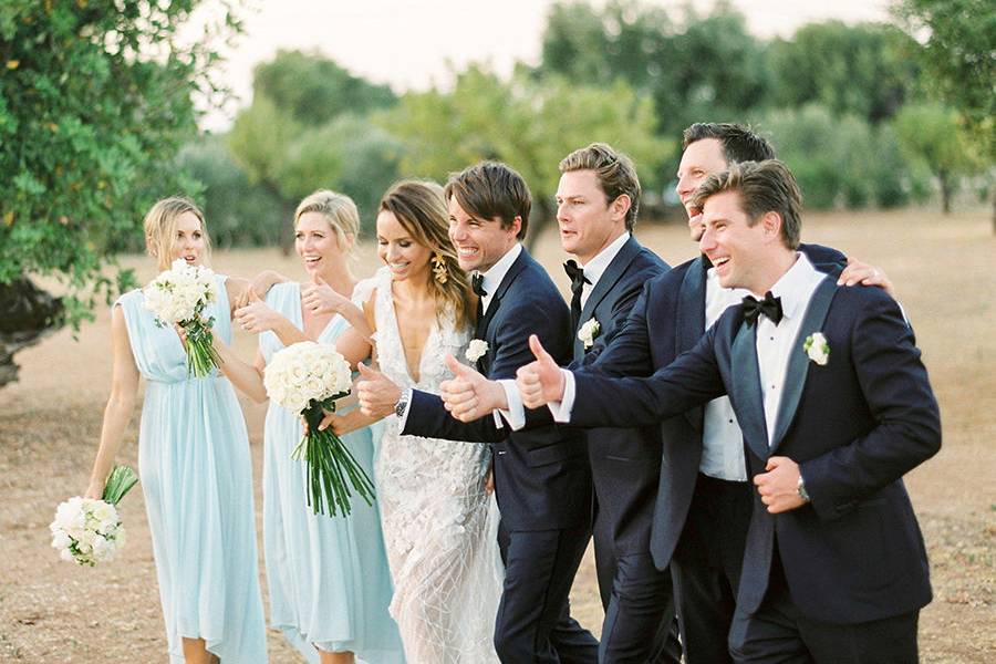 Bridal Party in Puglia