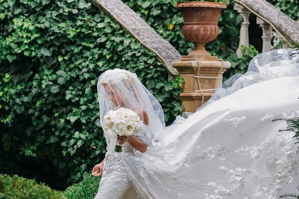 Bride Heading to Altar