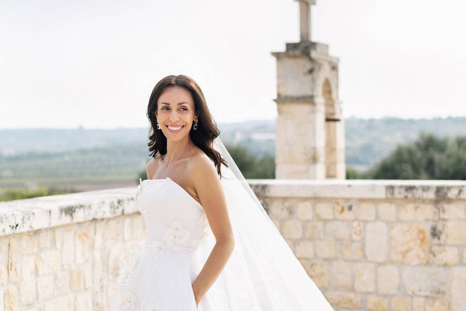 Bride in Puglia