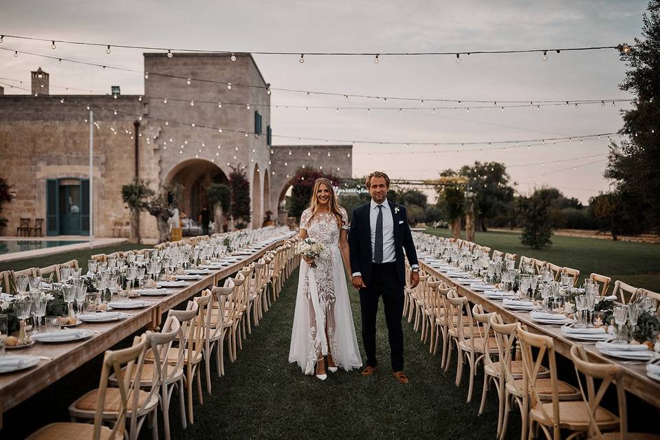 Wedding Dinner in Masseria