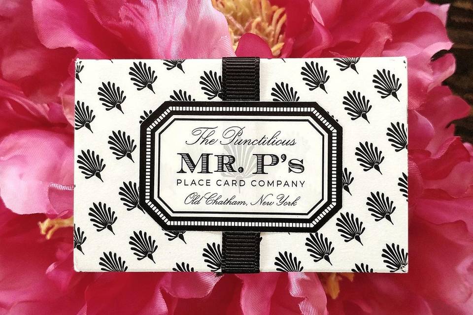 The Punctilious Mr. P's Place Card Company