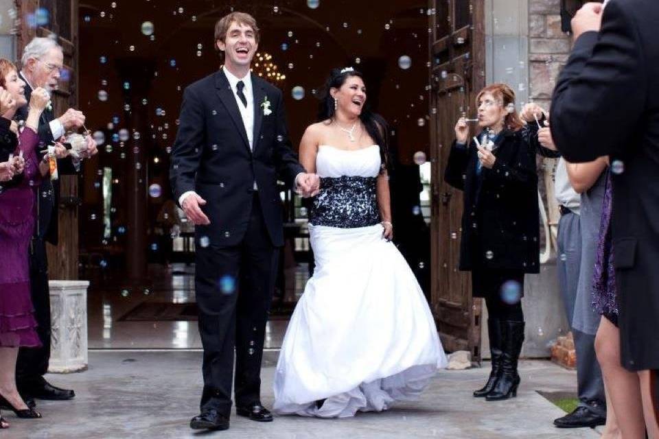 Wedding bubbles