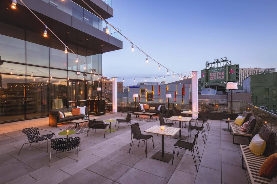 Rooftop venue