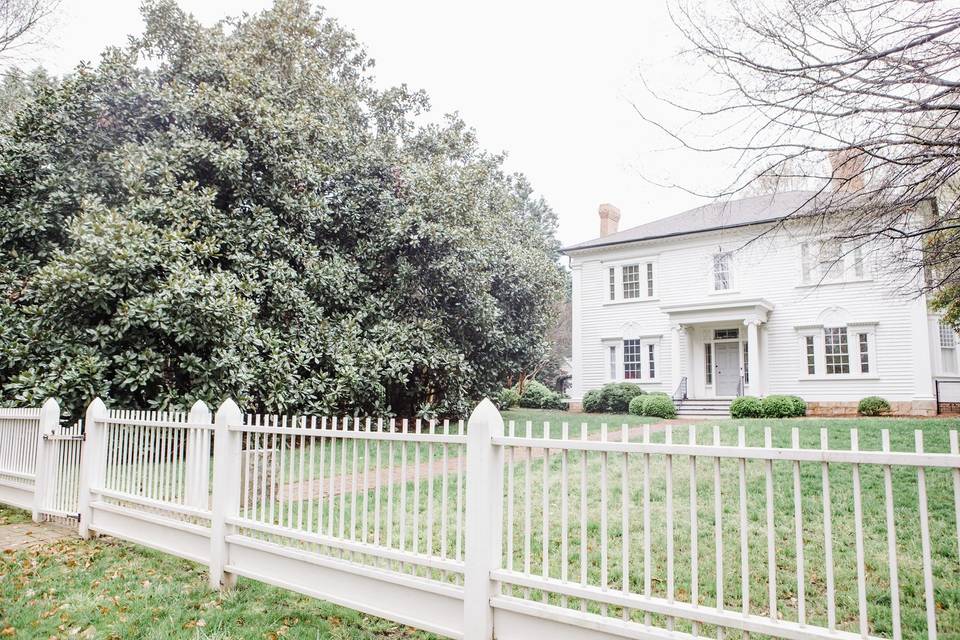 White picket fence