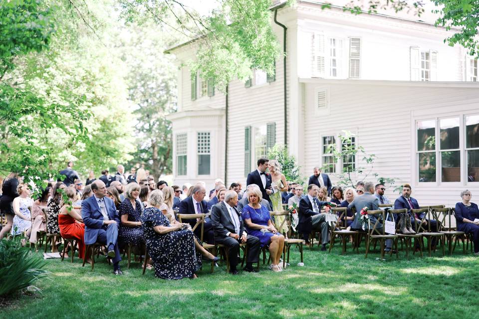 Side Yard Ceremony