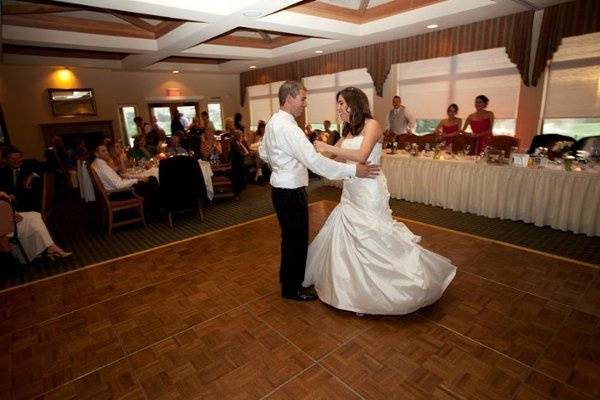 Couple dancing