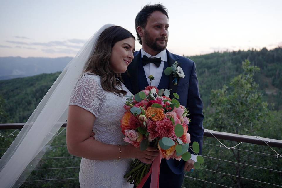 Sara & Zach - Mountain Wedding