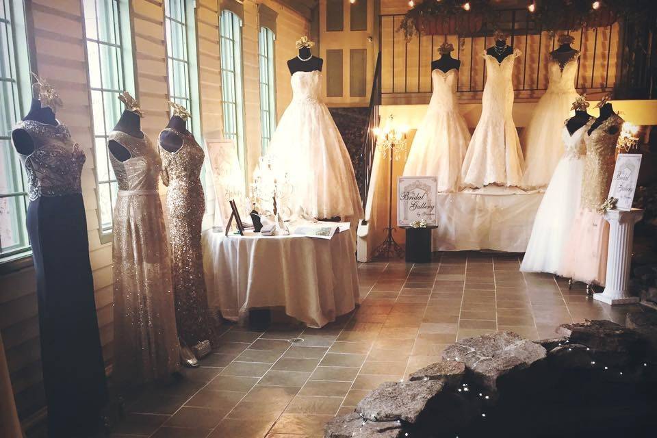 Various gowns