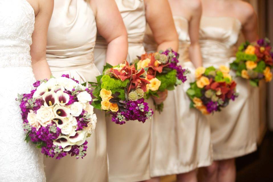 Colorful bouquets