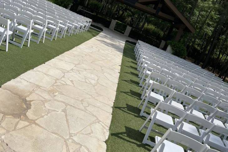 Ceremony seating rentals