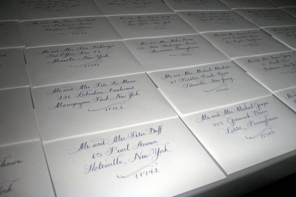 Wedding invitations