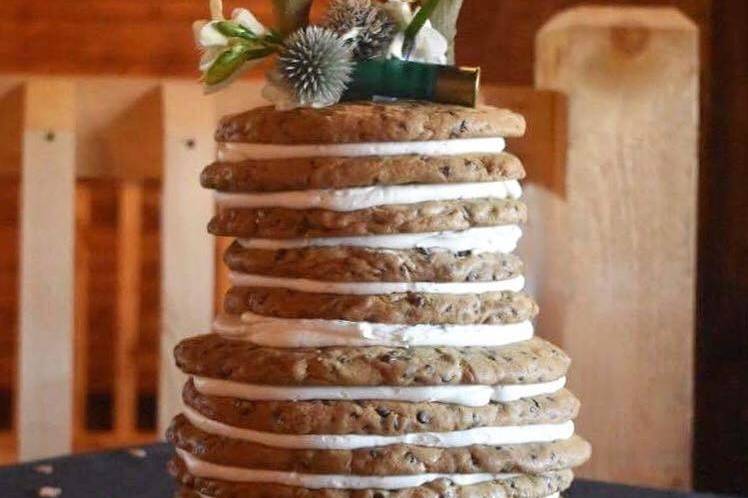 Stacked Cookie Cake