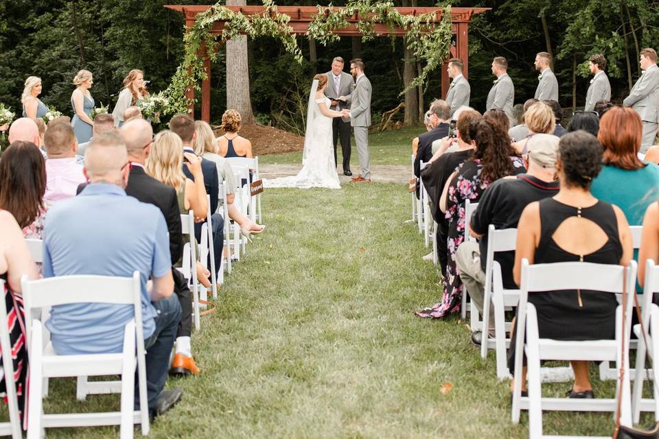 Pergola wedding