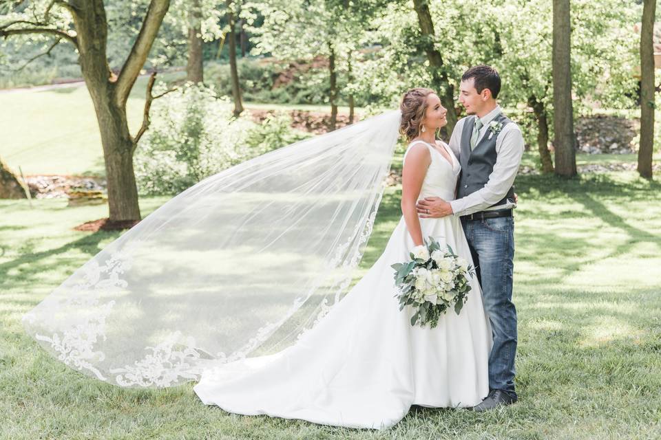 Couple at the creek