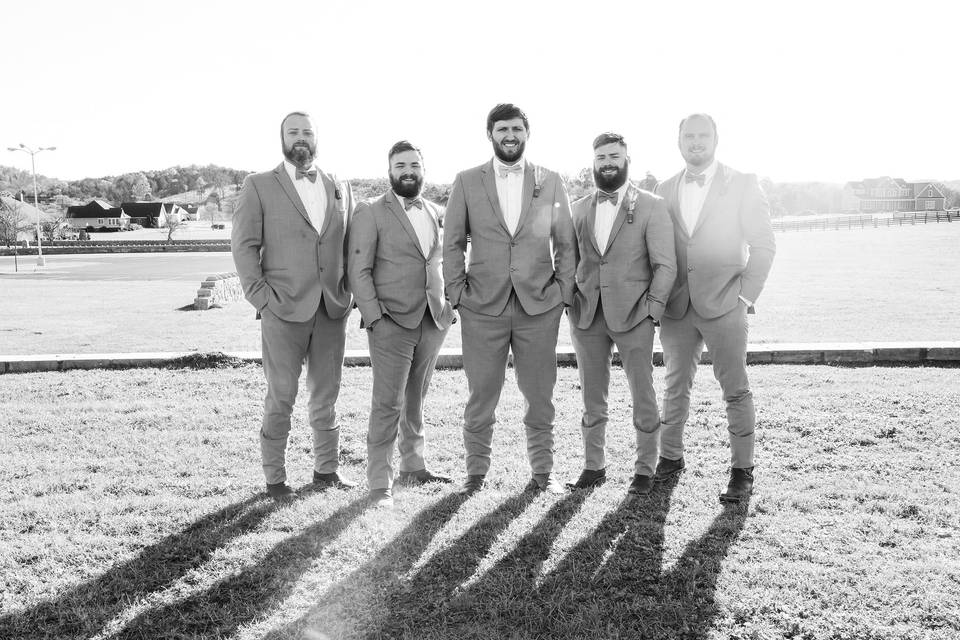 Groom and Groomsmen