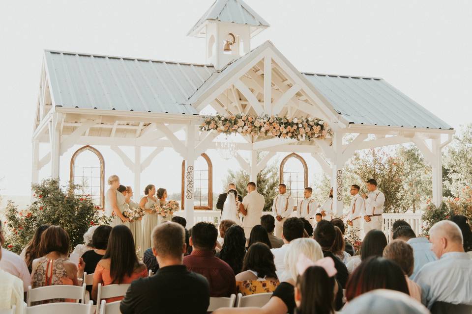 Outdoor ceremony