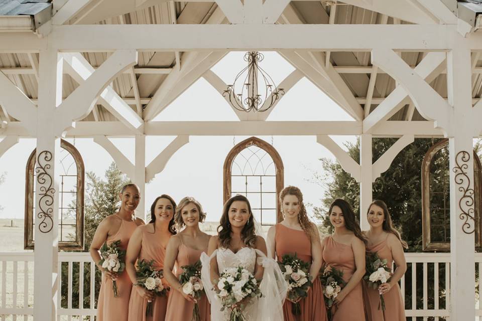 Bridal party portraits