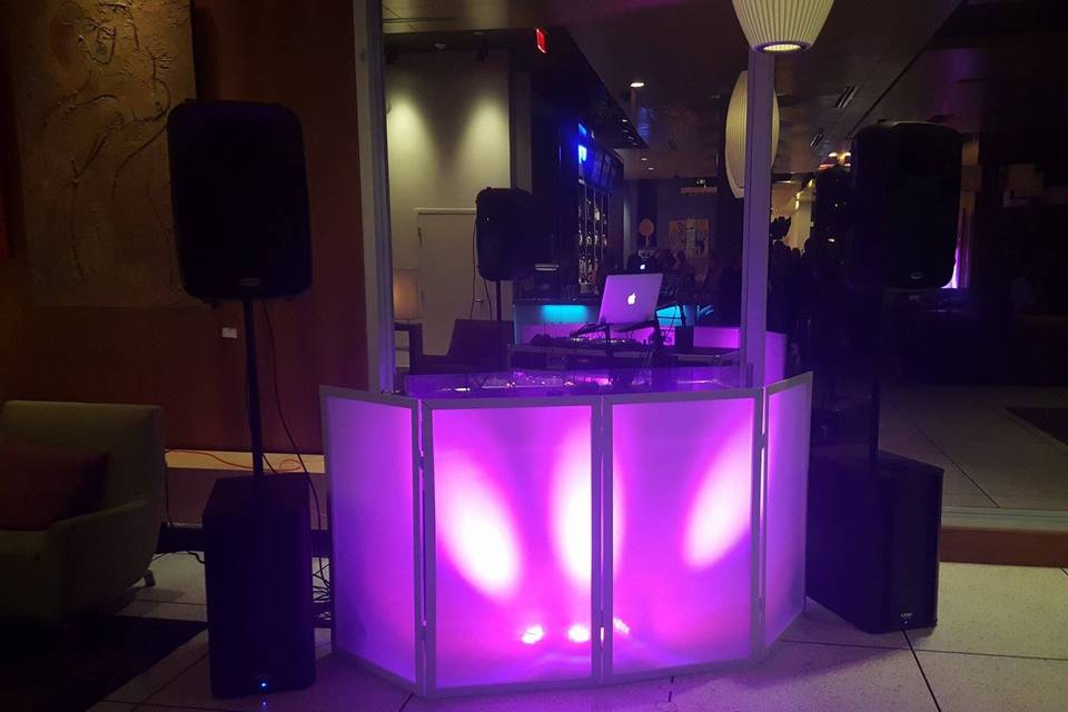 Glow DJ Booth