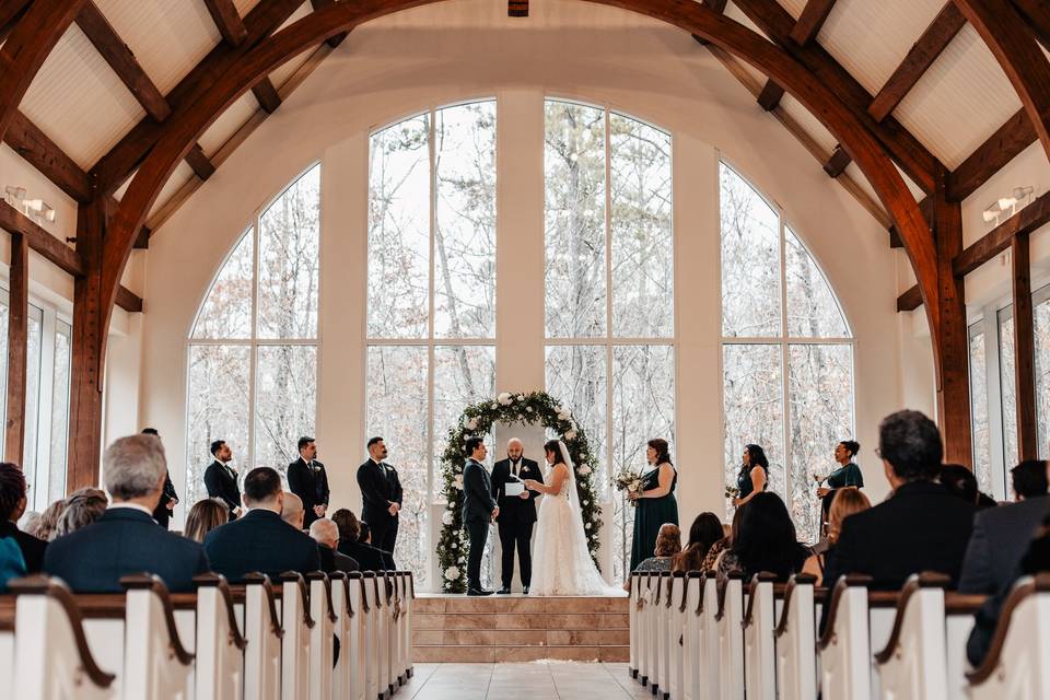 Glass chapel